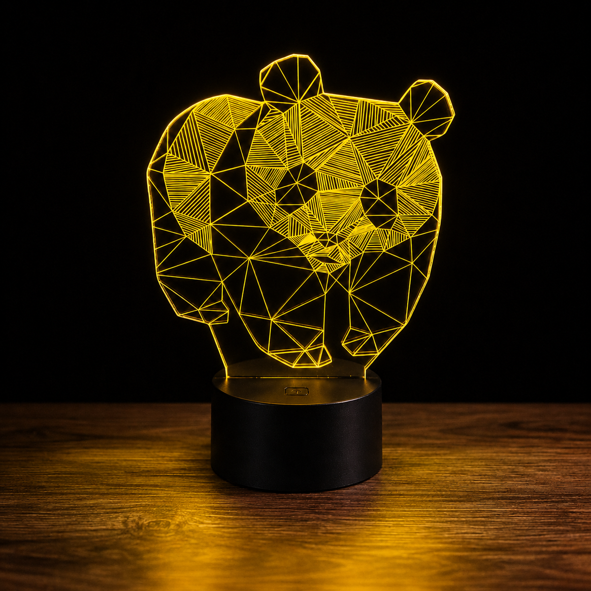 Panda Lampe led 3d