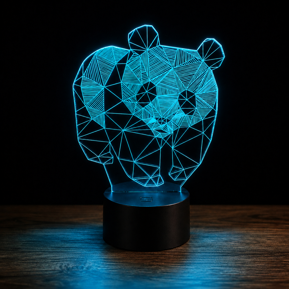 Panda Lampe led 3d