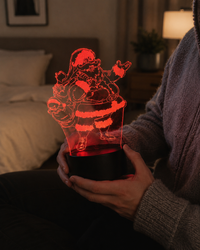 Lampe 3D de Noël - Veilleuse LED Tactile