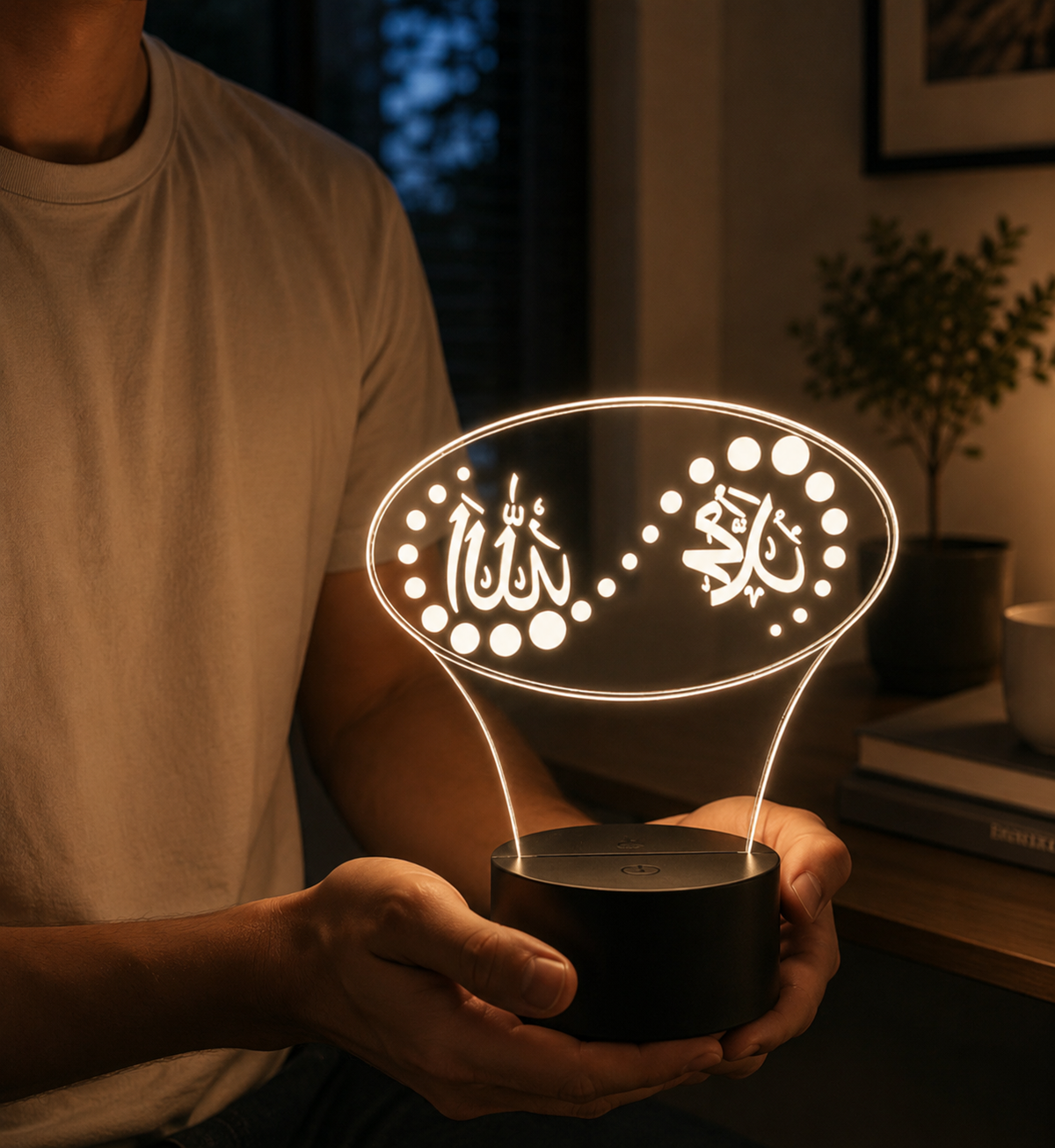 Lampe 3D Illusion - Veilleuse LED USB