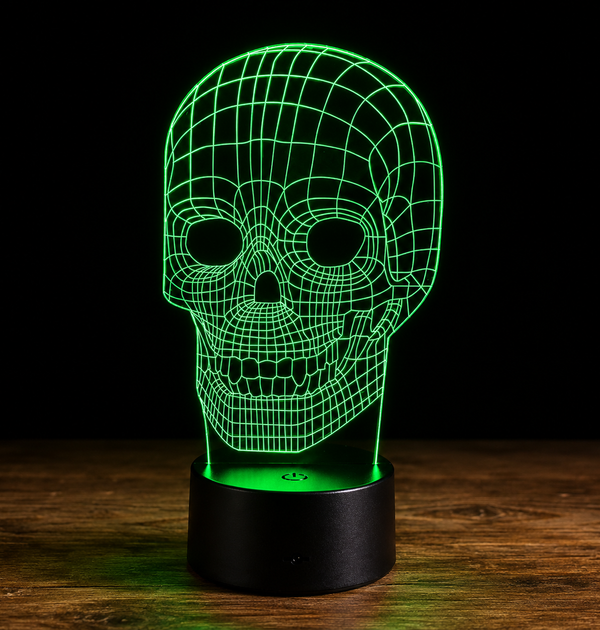 Día de los Muertos Lampe led 3D