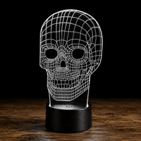 Día de los Muertos Lampe led 3D