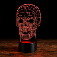 Día de los Muertos Lampe led 3D