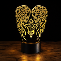 Día de los Muertos Lampe led 3D