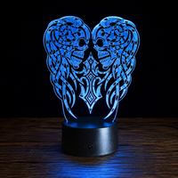 Día de los Muertos Lampe led 3D