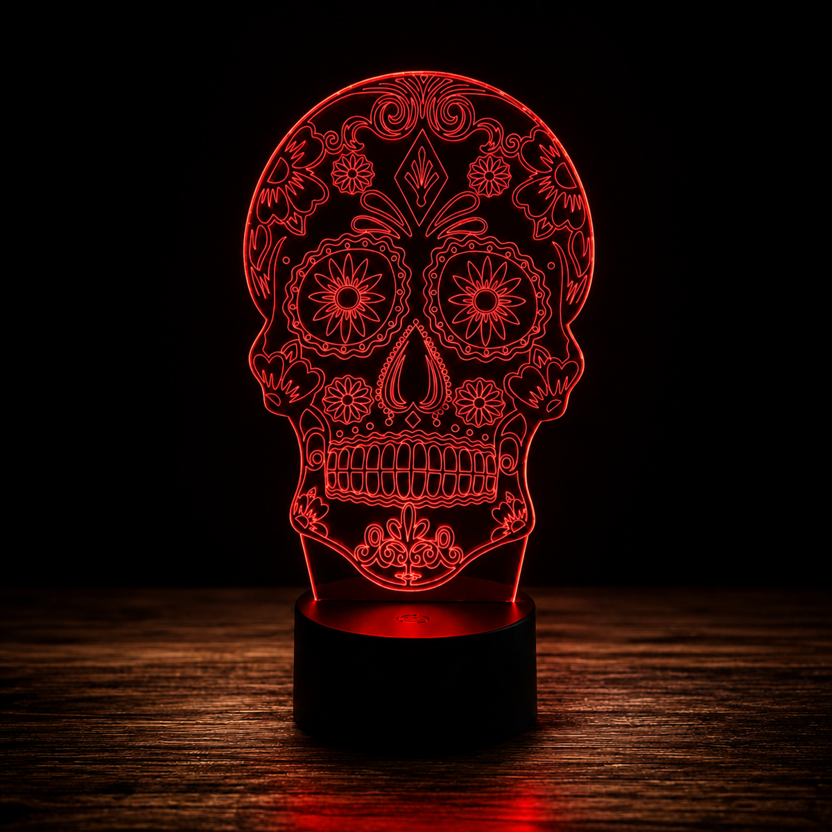Día de los Muertos Lampe led 3D