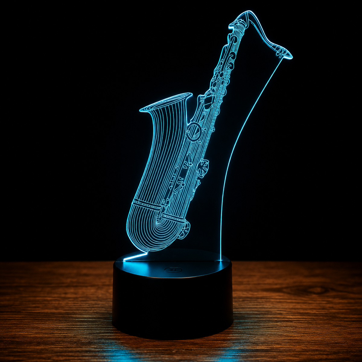 saxophone alto Lampe led 3d