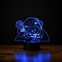 Lampe 3D Chien - Veilleuse LED avec Application