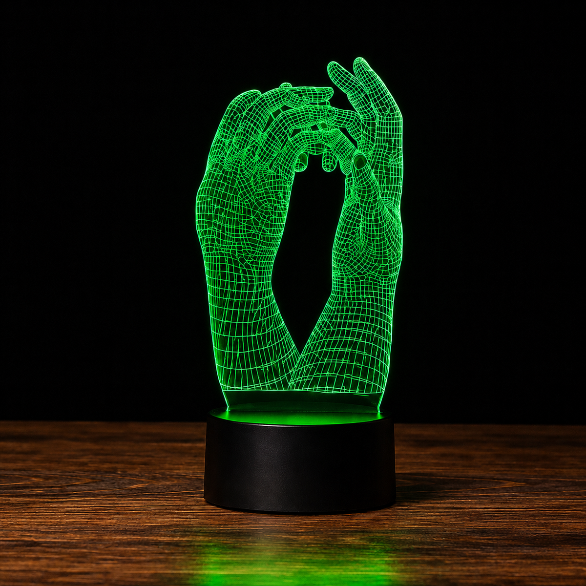 Lampe Amour 3D — Veilleuse LED Multicolore