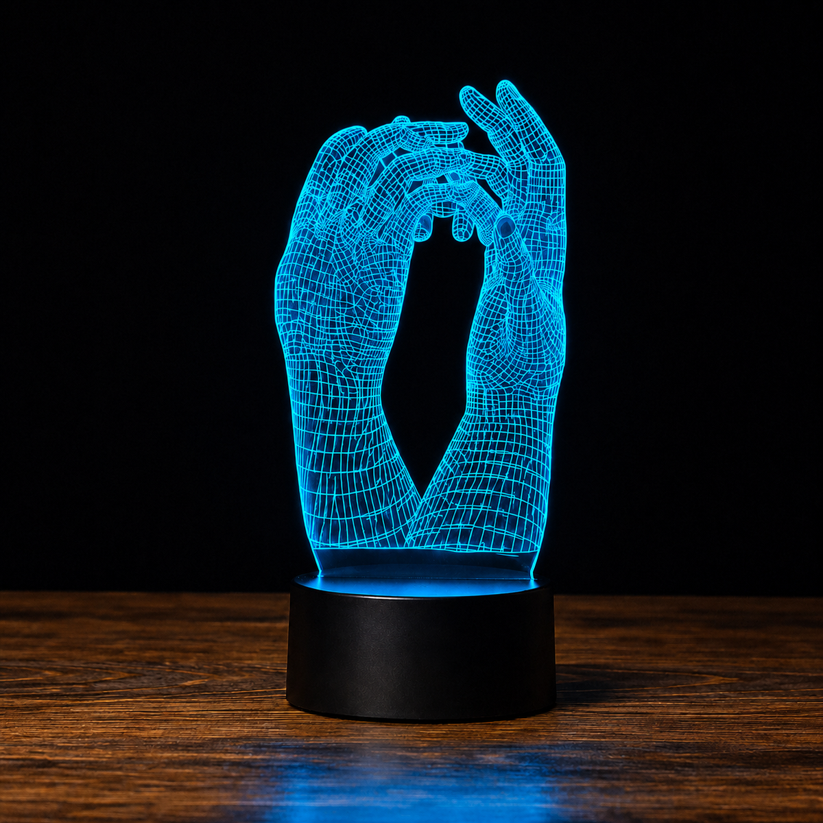 Lampe Amour 3D — Veilleuse LED Multicolore