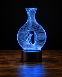 Lampe 3D Créative - Veilleuse LED Tactile