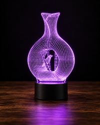 Lampe 3D Créative - Veilleuse LED Tactile