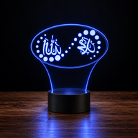 Lampe 3D Illusion - Veilleuse LED USB
