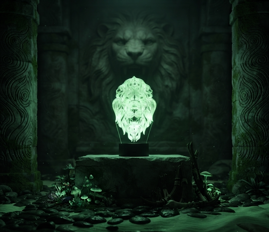 Lion 3D Vision LED Night Light