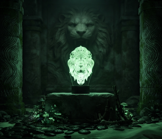 Lion 3D Vision LED Night Light